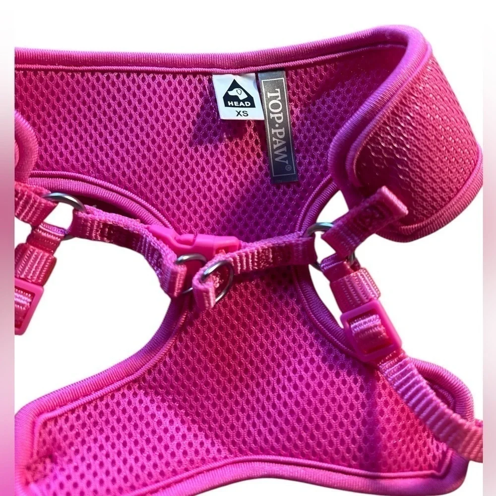 NWOT Top Paw® Mesh Comfort Dog Harness - XS Pink